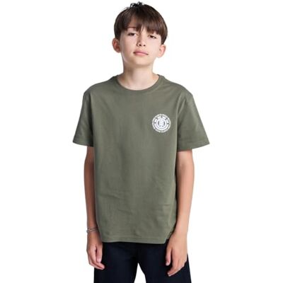 Element T-Shirt Manches Courtes Seal BP SS Y Garçon Vert XS/8, Kalamata., 8 ans Element T-Shirt Manches Courtes Seal BP SS Y Garçon Vert XS/8, Kalamata., 8 ans
