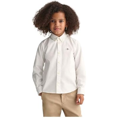 GANT Shield Oxford Bd Shirt Chemise Mixte enfant GANT Shield Oxford Bd Shirt Chemise Mixte enfant