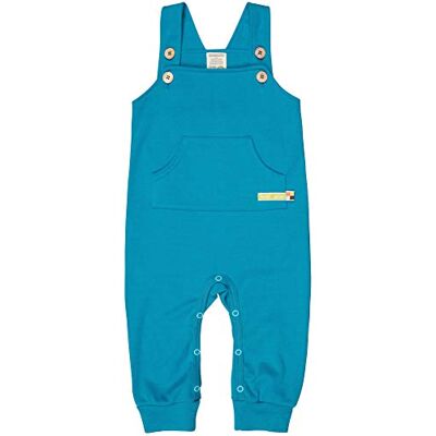 loud + proud Latzhose aus Bio Baumwolle, Gots Zertifiziert Salopette, Bleu (Petrol PE), 98/104 Mixte bébé loud + proud Latzhose aus Bio Baumwolle, Gots Zertifiziert Salopette, Bleu (Petrol PE), 98/104 Mixte bébé