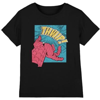 Marvel Press Spiderman Thwip Panel Unisex Kids T Shirt T-shirt Garçon Marvel Press Spiderman Thwip Panel Unisex Kids T Shirt T-shirt Garçon