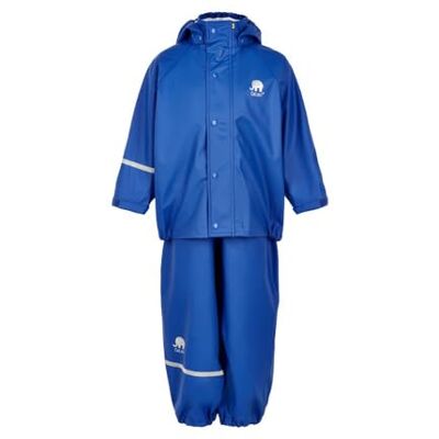 CeLaVi Rainwear Suit Basic Pantalon de pluie Fille, Bleu (Meer Blau 706), 5 ans CeLaVi Rainwear Suit Basic Pantalon de pluie Fille, Bleu (Meer Blau 706), 5 ans