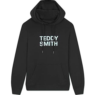 Teddy Smith Siclass Hoody J Sweatshirt à Capuche Garçon, Noir, 8 ans Teddy Smith Siclass Hoody J Sweatshirt à Capuche Garçon, Noir, 8 ans