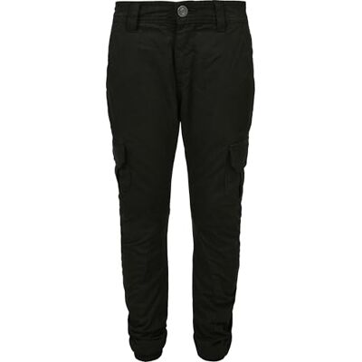 Urban Classics Boys Cargo Jogging Pants Pantalon de survtement, Noir, 158-164 cm Fille Urban Classics Boys Cargo Jogging Pants Pantalon de survtement, Noir, 158-164 cm Fille