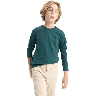 DeFacto B7771a8 T-shirt Garçon (lot de 1) DeFacto B7771a8 T-shirt Garçon (lot de 1)