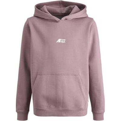 JACK & JONES JUNIOR Jcotier Sweat à capuche imprimé Jnr, Grape Shake, 128 JACK & JONES JUNIOR Jcotier Sweat à capuche imprimé Jnr, Grape Shake, 128