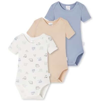 Schiesser 3pack Bodies 1/2 Baby Ensemble de sous-vêtement pour bébés et bambins Bébé garçon Schiesser 3pack Bodies 1/2 Baby Ensemble de sous-vêtement pour bébés et bambins Bébé garçon