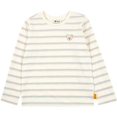 Steiff T-shirt à manches longues EU taille 116 Eggnog, sweat à manches longues pour enfant, pull à manches longues, haut pour bébé, t-shirt basique idéal, confortable et doux, lavable en machine Steiff T-shirt à manches longues EU taille 116 Eggnog, sweat à manches longues pour enfant, pull à manches longues, haut pour bébé, t-shirt basique idéal, confortable et doux, lavable en machine