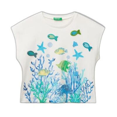 United T-shirt, Blanc, 12 mois United T-shirt, Blanc, 12 mois