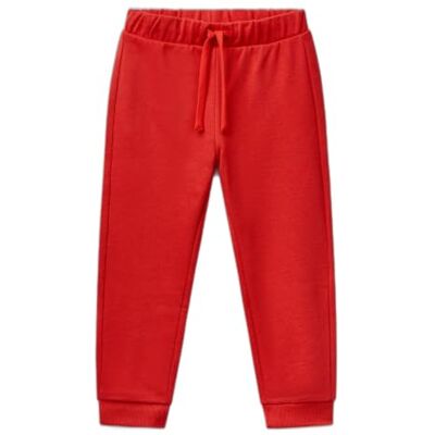 Benetton Modèle - Pantalons de sport rouges pour enfants Benetton Modèle - Pantalons de sport rouges pour enfants