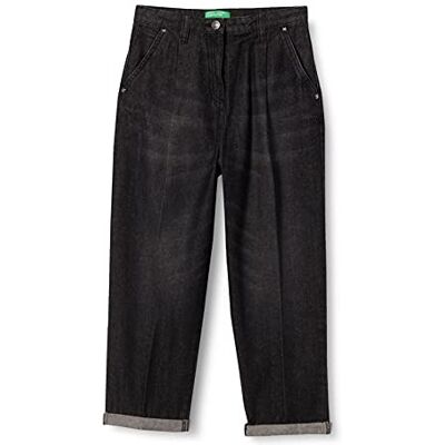 United Pantalons Garçon, Denim Noir 700, S United Pantalons Garçon, Denim Noir 700, S