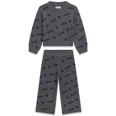 GUESS Set: Ls Sweater Top+sweater Pa ENSEMBLE : Pull LS + PANTALON Fille (lot de 1) GUESS Set: Ls Sweater Top+sweater Pa ENSEMBLE : Pull LS + PANTALON Fille (lot de 1)