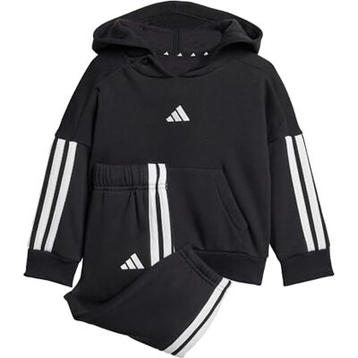 adidas Essentials Hooded Jogger Survêtement Mixte bébé adidas Essentials Hooded Jogger Survêtement Mixte bébé