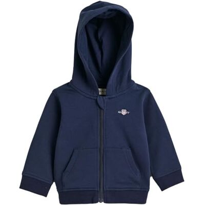 GANT Shield Zip Hoodie Cardigan Bébé Unisexe GANT Shield Zip Hoodie Cardigan Bébé Unisexe