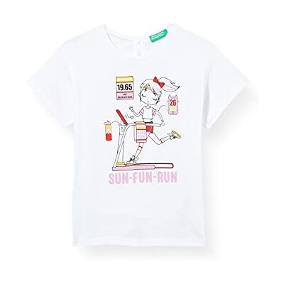 United (Z6ERJ T- Shirt 3096C154F, Bianco 101, 58 Garçon United (Z6ERJ T- Shirt 3096C154F, Bianco 101, 58 Garçon