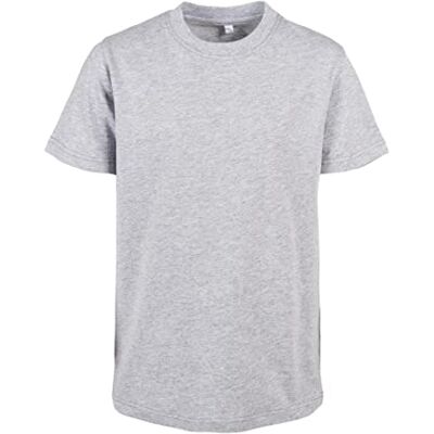 Build Your Brand T-shirt basique organique pour enfant garçon et fille, en coton biologique, tailles 110/116-158/164, Thermorespirant., 134-140 Build Your Brand T-shirt basique organique pour enfant garçon et fille, en coton biologique, tailles 110/116-158/164, Thermorespirant., 134-140