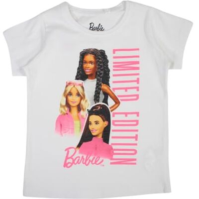 Disney T-shirt manches courtes Fille Barbie T Shirt Mixte enfant (lot de 1) Disney T-shirt manches courtes Fille Barbie T Shirt Mixte enfant (lot de 1)