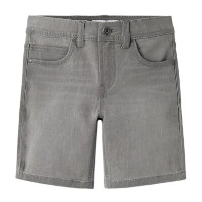 Name it kids Nkmsilas Slim L DNM 3339-Is Tb Short pour garçon, Gris clair denim, 134 Name it kids Nkmsilas Slim L DNM 3339-Is Tb Short pour garçon, Gris clair denim, 134