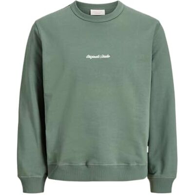 JACK & JONES Jornorrebro Emb Sweat Crew Noos Jnr Jornorrebro Emb Sweat Crew Noos Jnr (1 pièce), Laurel Wreath, 128 JACK & JONES Jornorrebro Emb Sweat Crew Noos Jnr Jornorrebro Emb Sweat Crew Noos Jnr (1 pièce), Laurel Wreath, 128