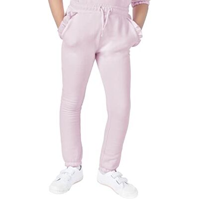 M17 Pantalons de survêtement pour petites filles et filles, lilas, 11-12 ans M17 Pantalons de survêtement pour petites filles et filles, lilas, 11-12 ans
