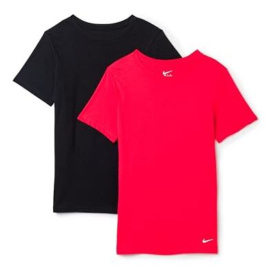 NIKE Nhb Boys 2pk Crew Undershirt Underwear Bébé Unisexe NIKE Nhb Boys 2pk Crew Undershirt Underwear Bébé Unisexe