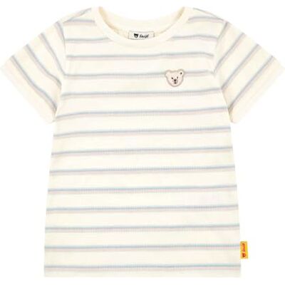 Steiff T-Shirt Kurzarm T-shirt à manches courtes, Eggnog, 92 enfants et adolescents Steiff T-Shirt Kurzarm T-shirt à manches courtes, Eggnog, 92 enfants et adolescents