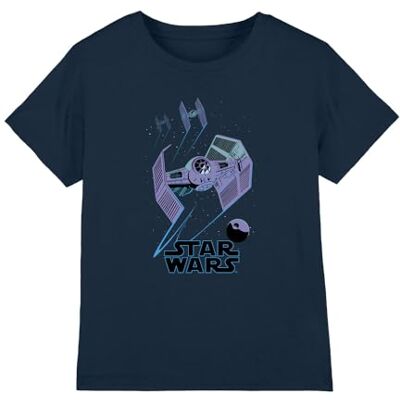 Star Wars Death Star Defenders T-shirt unisexe pour enfant, bleu marine, 9-10 ans, bleu marine, 9-10 ans Star Wars Death Star Defenders T-shirt unisexe pour enfant, bleu marine, 9-10 ans, bleu marine, 9-10 ans