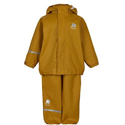 CeLaVi Basic PU Rain Set Blouson de Pluie, Buckthorn Brown, 110 Mixte Enfant CeLaVi Basic PU Rain Set Blouson de Pluie, Buckthorn Brown, 110 Mixte Enfant