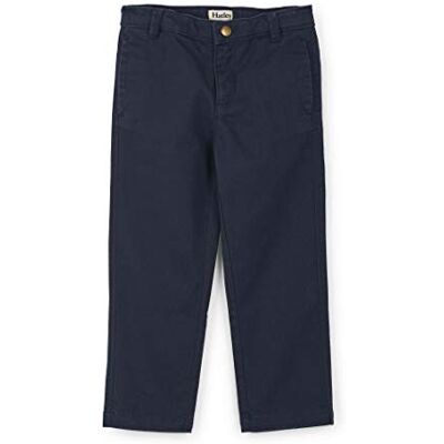 Hatley Twill Pants Pantalons Garçon, Marine, 4 ans Hatley Twill Pants Pantalons Garçon, Marine, 4 ans