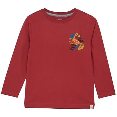 Noppies Kids Boys T-shirt Robbins à manches longues, Red Ochre N256, 92 Noppies Kids Boys T-shirt Robbins à manches longues, Red Ochre N256, 92