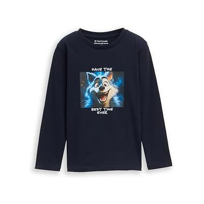TOM TAILOR 1048543 T-shirt à manches longues pour enfant garçon Garçon TOM TAILOR 1048543 T-shirt à manches longues pour enfant garçon Garçon