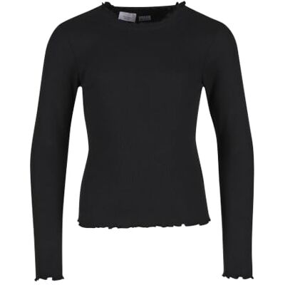 Urban Classics Girls Short Rib À Manches Longues T-shirt Fille (lot de 1) Urban Classics Girls Short Rib À Manches Longues T-shirt Fille (lot de 1)
