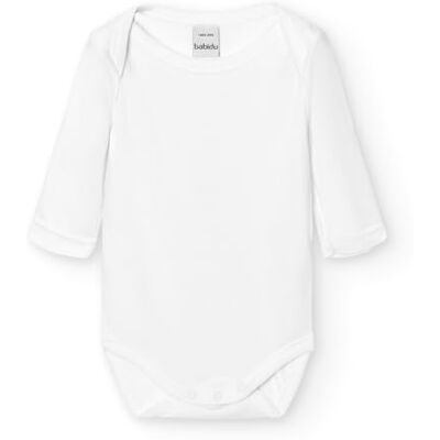 BABIDU Body enfant à manches longues 100% bambou, body nouveau-né prématuré tissu doux, respirant et hypoallergénique, vêtements unisexes avec col américain pour bébé BABIDU Body enfant à manches longues 100% bambou, body nouveau-né prématuré tissu doux, respirant et hypoallergénique, vêtements unisexes avec col américain pour bébé