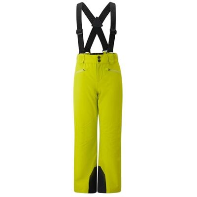 Ziener Pantalon de ski/Pantalon de neige pour enfants AXI-Z Imperméables, bretelles, Herbe électrique, 152 Ziener Pantalon de ski/Pantalon de neige pour enfants AXI-Z Imperméables, bretelles, Herbe électrique, 152