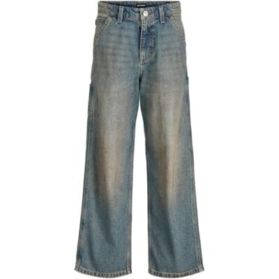 JACK & JONES JUNIOR Jjialex Jjicarpenter Sq 472 Jnr, bleu denim, 170 JACK & JONES JUNIOR Jjialex Jjicarpenter Sq 472 Jnr, bleu denim, 170