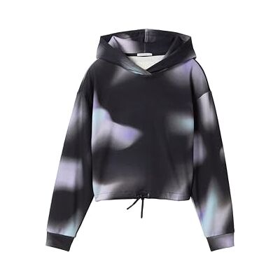 TOM TAILOR 1044538 Sweat-shirt à capuche court pour enfant Fille TOM TAILOR 1044538 Sweat-shirt à capuche court pour enfant Fille