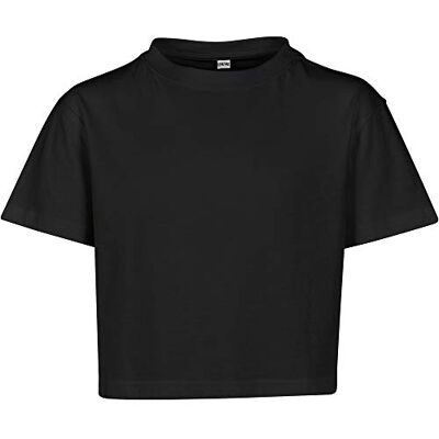 Build Your Brand Girls Cropped Jersey Tee T-shirt Garçon (lot de 1) Build Your Brand Girls Cropped Jersey Tee T-shirt Garçon (lot de 1)