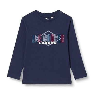 Lee Cooper Classic LC11306 TML S3-4A T-shirt Bleu marine, Marine, 4 Jahre Lee Cooper Classic LC11306 TML S3-4A T-shirt Bleu marine, Marine, 4 Jahre