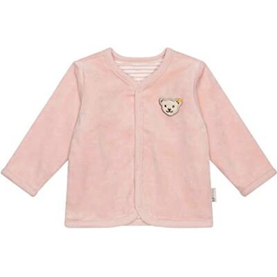 Steiff Baby Basic Jacket, Silver Pink, 2 Mois Mixte bébé Steiff Baby Basic Jacket, Silver Pink, 2 Mois Mixte bébé