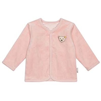 Steiff Baby Basic Jacket, Silver Pink, 1 Mois Mixte bébé Steiff Baby Basic Jacket, Silver Pink, 1 Mois Mixte bébé