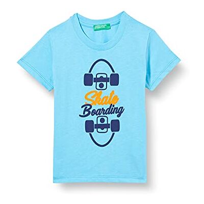 United T- Shirt 3I1XC1577, Bleu Clair 28 F, 90 cm Fille United T- Shirt 3I1XC1577, Bleu Clair 28 F, 90 cm Fille