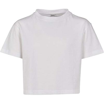 Build Your Brand Girls Cropped Jersey Tee T-shirt Garçon (lot de 1) Build Your Brand Girls Cropped Jersey Tee T-shirt Garçon (lot de 1)