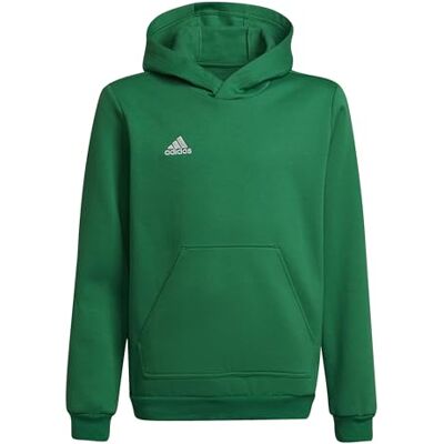 adidas Mixte enfant Sweat à capuche Entrada 22 Sweat Hoodie, team green/white, 9-10 ans adidas Mixte enfant Sweat à capuche Entrada 22 Sweat Hoodie, team green/white, 9-10 ans