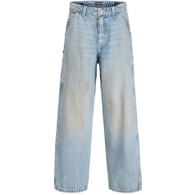 JACK & JONES JUNIOR Jjialex Jjicarpenter Sq 471 Sn Jnr, bleu denim, 128 JACK & JONES JUNIOR Jjialex Jjicarpenter Sq 471 Sn Jnr, bleu denim, 128