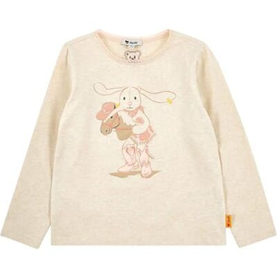 Steiff T-shirt à manches longues EU taille 92 crème au beurre, sweat à manches longues pour enfants, pull à manches longues, haut pour bébé, t-shirt basique idéal, confortable et doux, lavable en Steiff T-shirt à manches longues EU taille 92 crème au beurre, sweat à manches longues pour enfants, pull à manches longues, haut pour bébé, t-shirt basique idéal, confortable et doux, lavable en