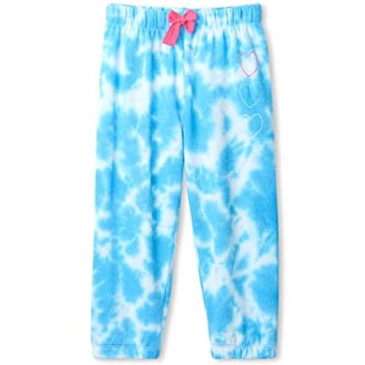 Hatley Relaxed Fit Joggers Pantalons de survêtement Filles et Filles, Blue Sky Tie Dye, 2 ans Hatley Relaxed Fit Joggers Pantalons de survêtement Filles et Filles, Blue Sky Tie Dye, 2 ans