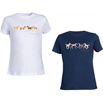 HKM Pony Club T-shirt Mixte enfant (lot de 1) HKM Pony Club T-shirt Mixte enfant (lot de 1)
