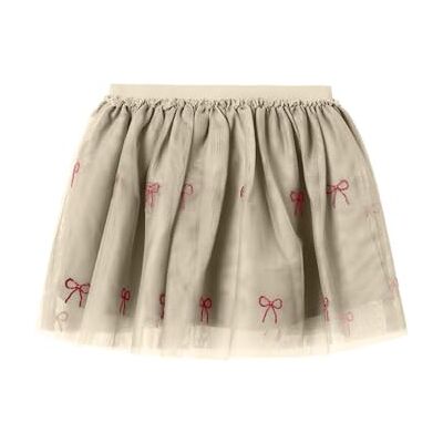 NAME IT Jupe en tulle Nmfkisanne pour fille, Blanc cassé, 98 NAME IT Jupe en tulle Nmfkisanne pour fille, Blanc cassé, 98