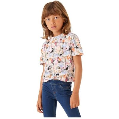 Garcia T-shirt Short Sleeve T-shirt Fille Garcia T-shirt Short Sleeve T-shirt Fille