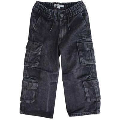 Lee Cooper Pantalon Cargo Garçon Pantalon Multi-Poches Coton Noir 12 Ans, Noir, 12 ans Lee Cooper Pantalon Cargo Garçon Pantalon Multi-Poches Coton Noir 12 Ans, Noir, 12 ans