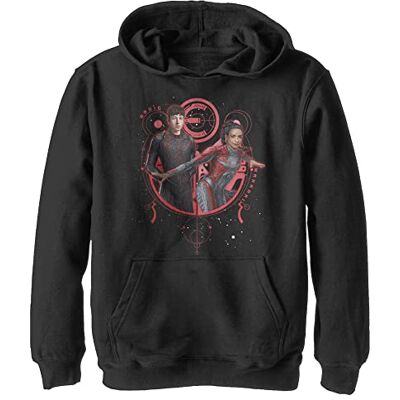 Marvel Eternals DRUIG AND MAKKARI DUO YTH Sweat à capuche noir 9/11, Noir, L Marvel Eternals DRUIG AND MAKKARI DUO YTH Sweat à capuche noir 9/11, Noir, L